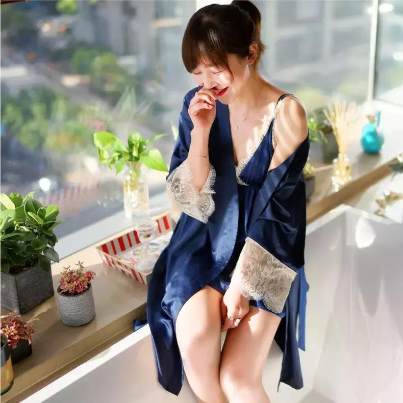 真丝睡衣居家穿出高级感,夏季平价真丝睡衣推荐