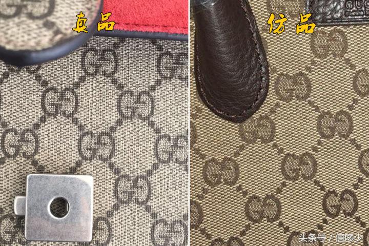 gucci怎样验包包真假鉴别图,gucci包真假鉴定酒神手袋