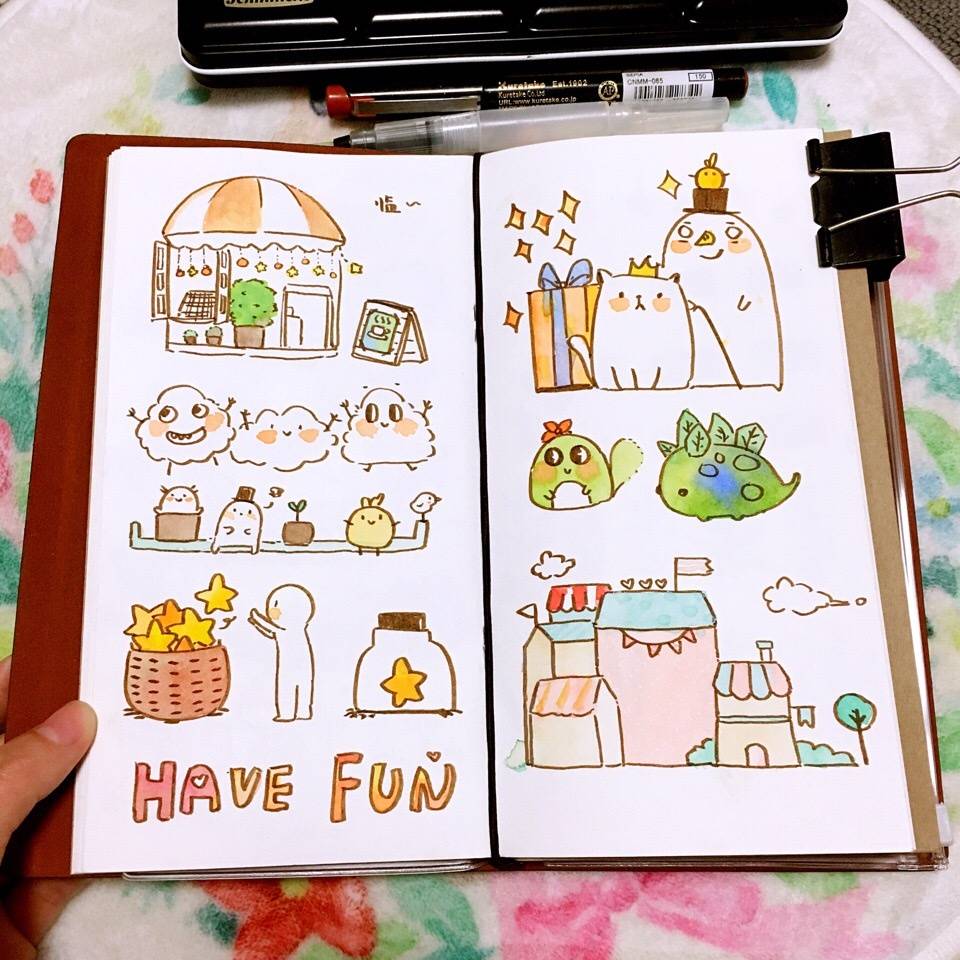 让人一眼惊艳的手绘画,美得让人惊艳的画手绘