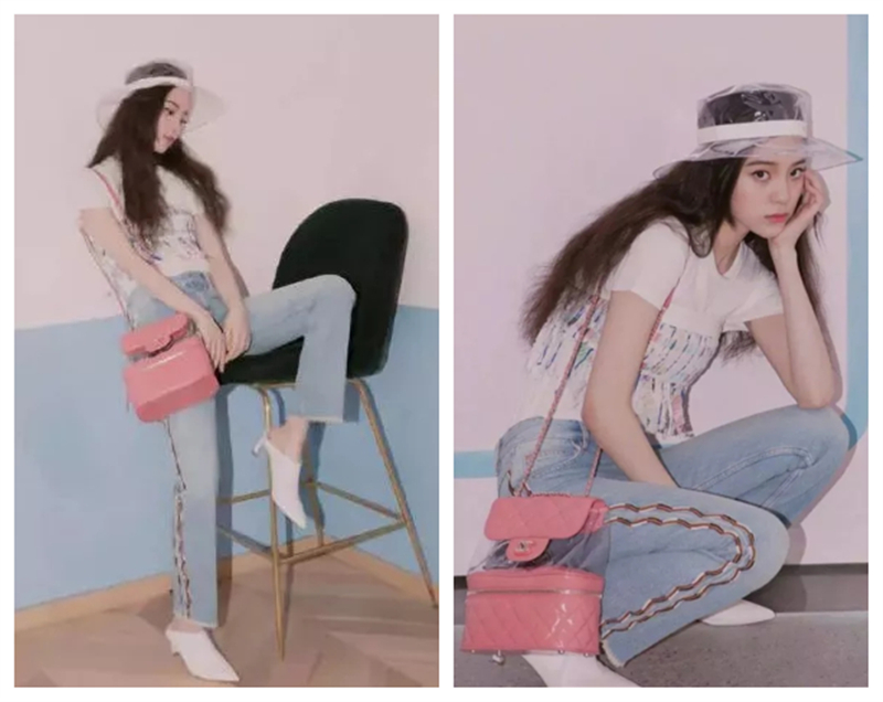 塑料穿成时髦？杨幂三万五塑料外套当雨衣，孙俪塑料帽子美翻天