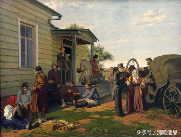 萨维茨基油画欣赏,阿波罗诺维奇萨维茨基