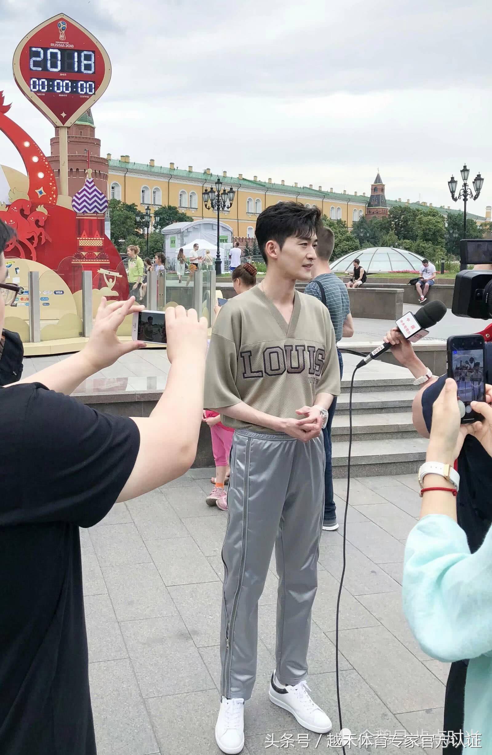 张翰俄罗斯比赛,世界杯俄罗斯街头采访中国