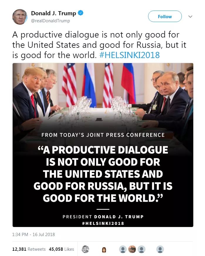 普京迟到、特朗普挤眼睛、记者会上赠球……“普特会”有哪些细节？