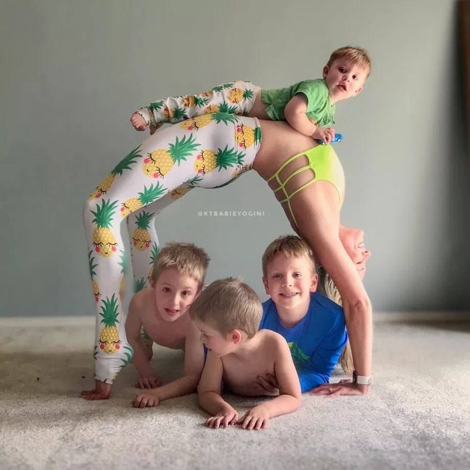 瑜伽辣妈全身照,瑜伽辣妈高清图片