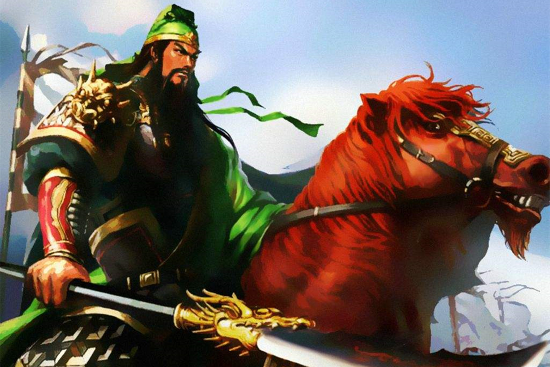 三国武圣关羽实力排行,关羽力敌千钧