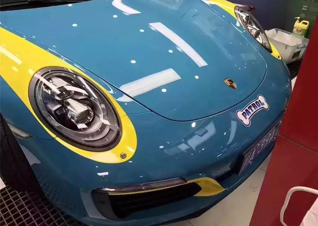 汽车纹身你见过吗,纹身和摩托车