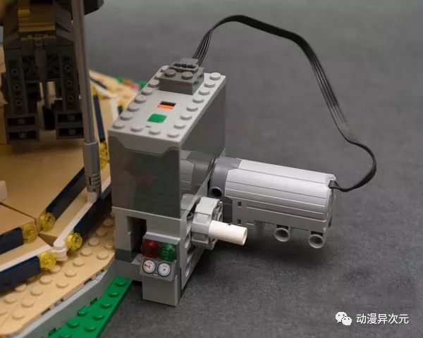 可旋转的旋转木马乐高,旋转木马乐高摩天轮