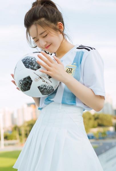 最美足球美女,最美运动员写真