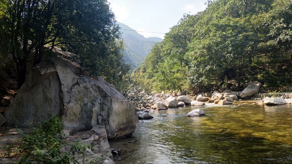 高冠瀑布风景,高冠瀑布游记