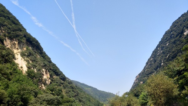 高冠瀑布风景,高冠瀑布游记