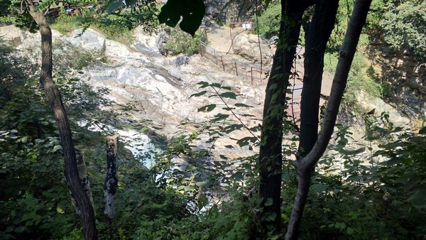 高冠瀑布风景,高冠瀑布游记