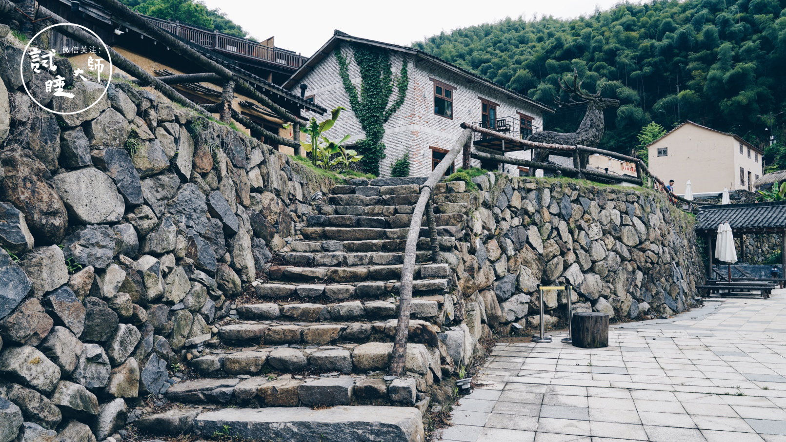 在梯田做成的无边泳池里游泳，私奔去这个隐秘山谷民宿做回野孩子