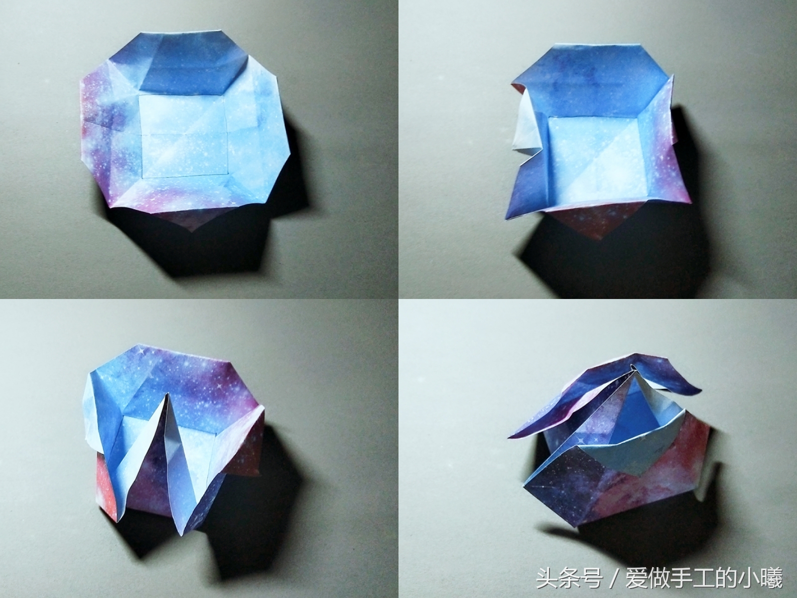 收纳盒正方形折纸教程简单的,折纸收纳盒教程简单方法