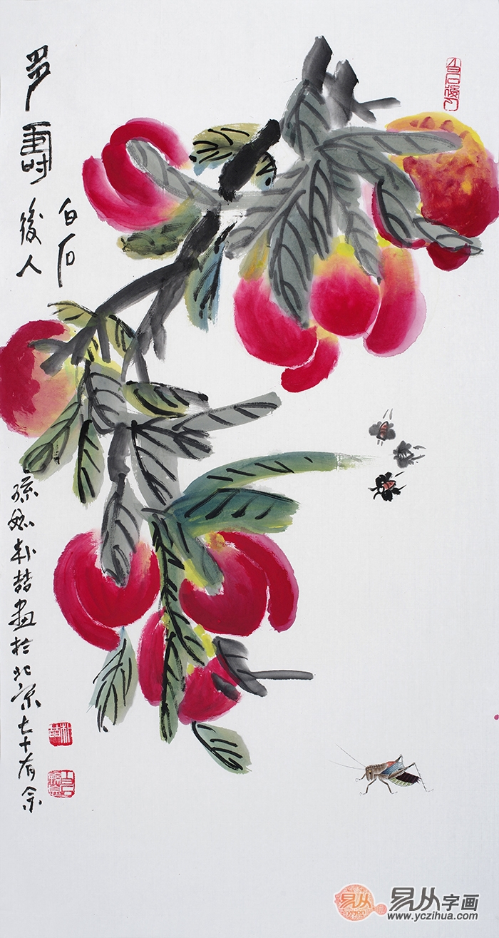 重彩画教程国画,工笔重彩的技法包括勾线