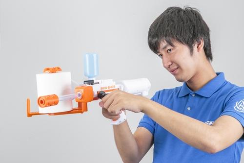 日本玩具枪气体弹夹,卫生纸枪玩具