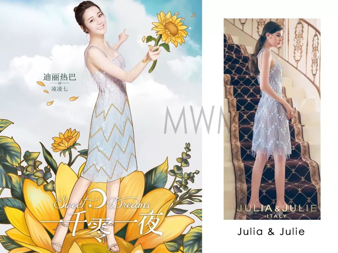 迪丽热巴以前穿礼服,迪丽热巴一共穿了多少礼服