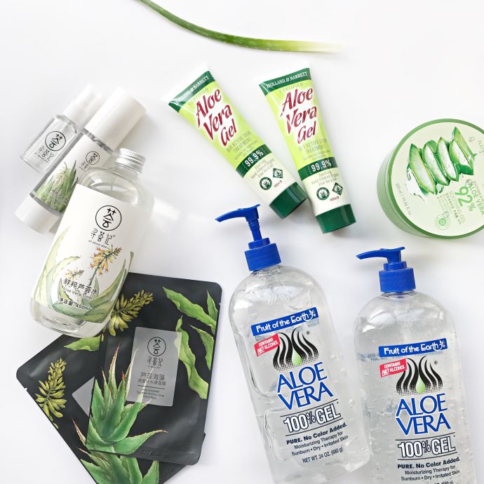 这些年,我用过的九款芦荟胶产品合集