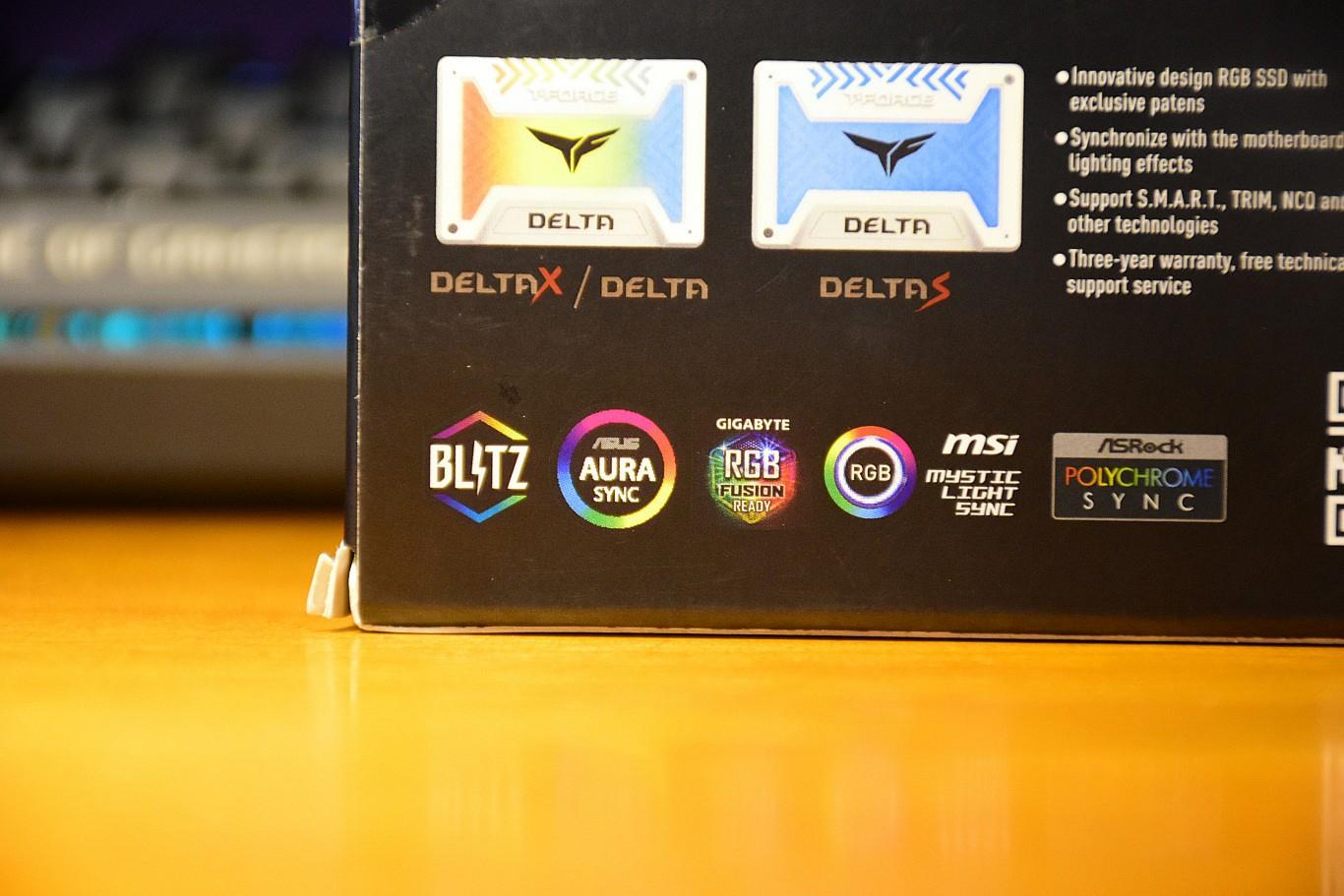 只有CPU不能RGB了！十铨 T-Force Delta RGB 250GB 固态硬盘开箱