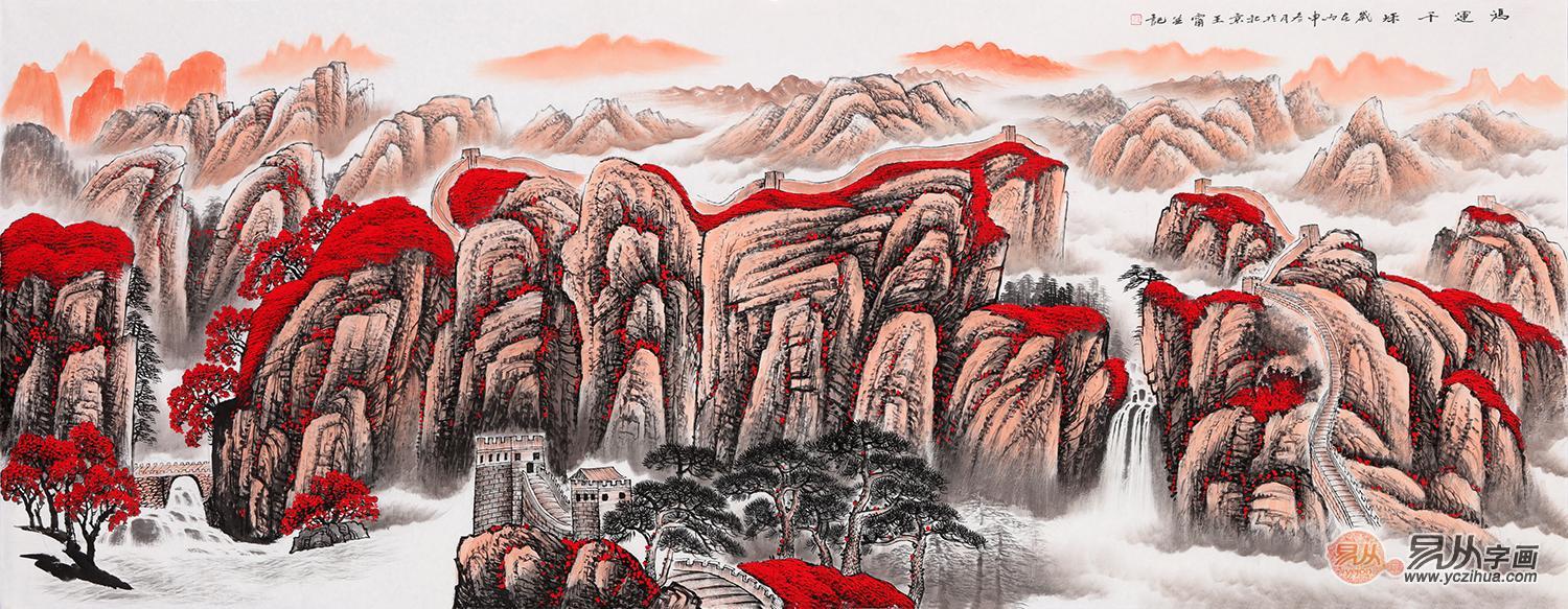 画家王宁山水,王宁山水画
