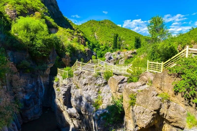 让人震撼的大自然景点,京西大山自然美景