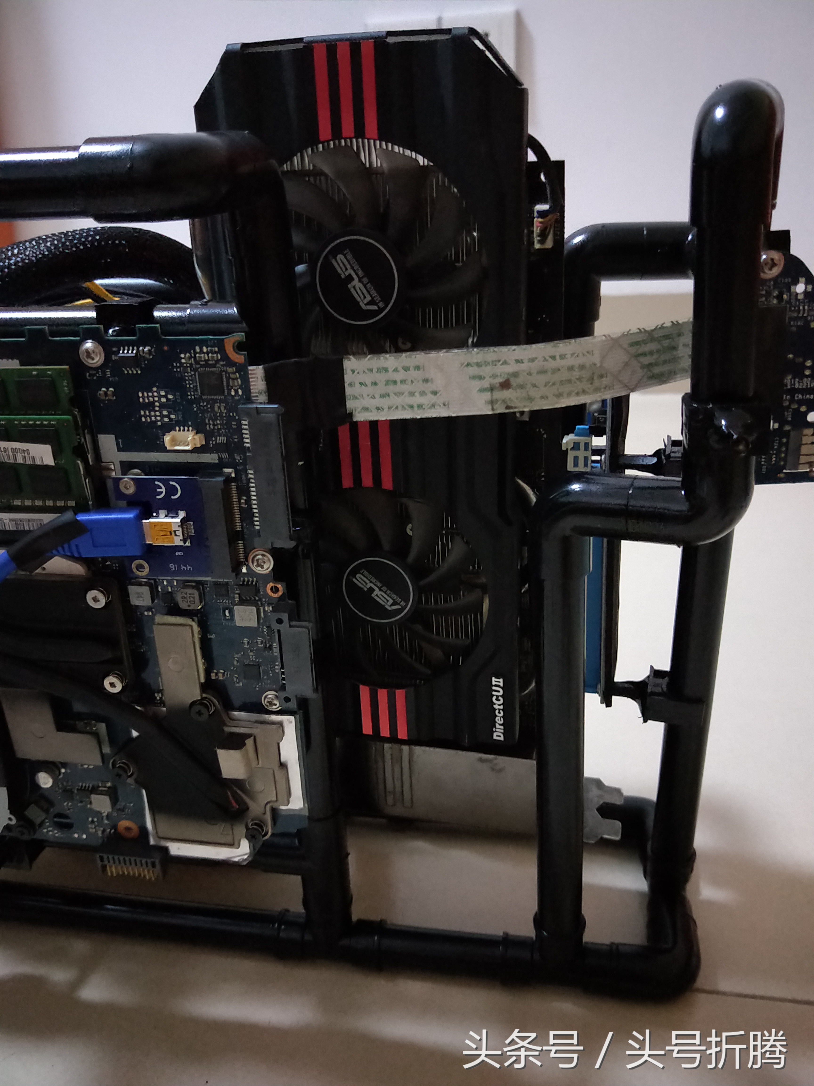 旧笔记本改造成小台式机外接显卡—“旧物改造系列”