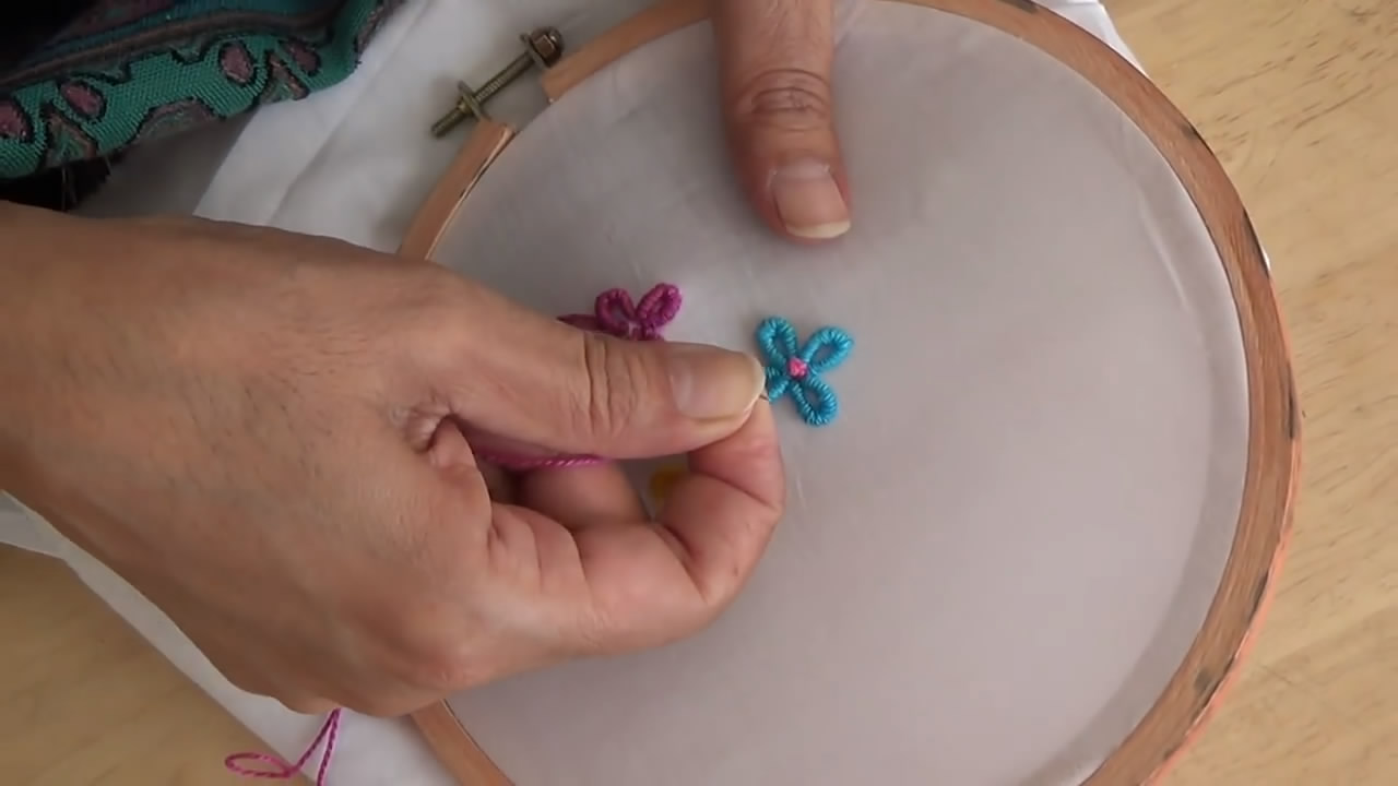 实用手工diy刺绣教程渐变,刺绣diy教程流苏