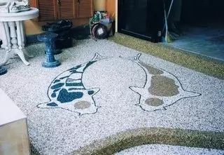 庭院地面铺装材料汇总,别墅庭院地面石材铺装