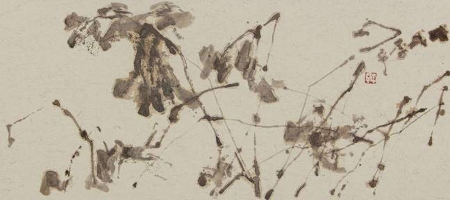 「*今条头日**」李辛写意石彩画：如诗一般的意境，艺术效果极其美妙