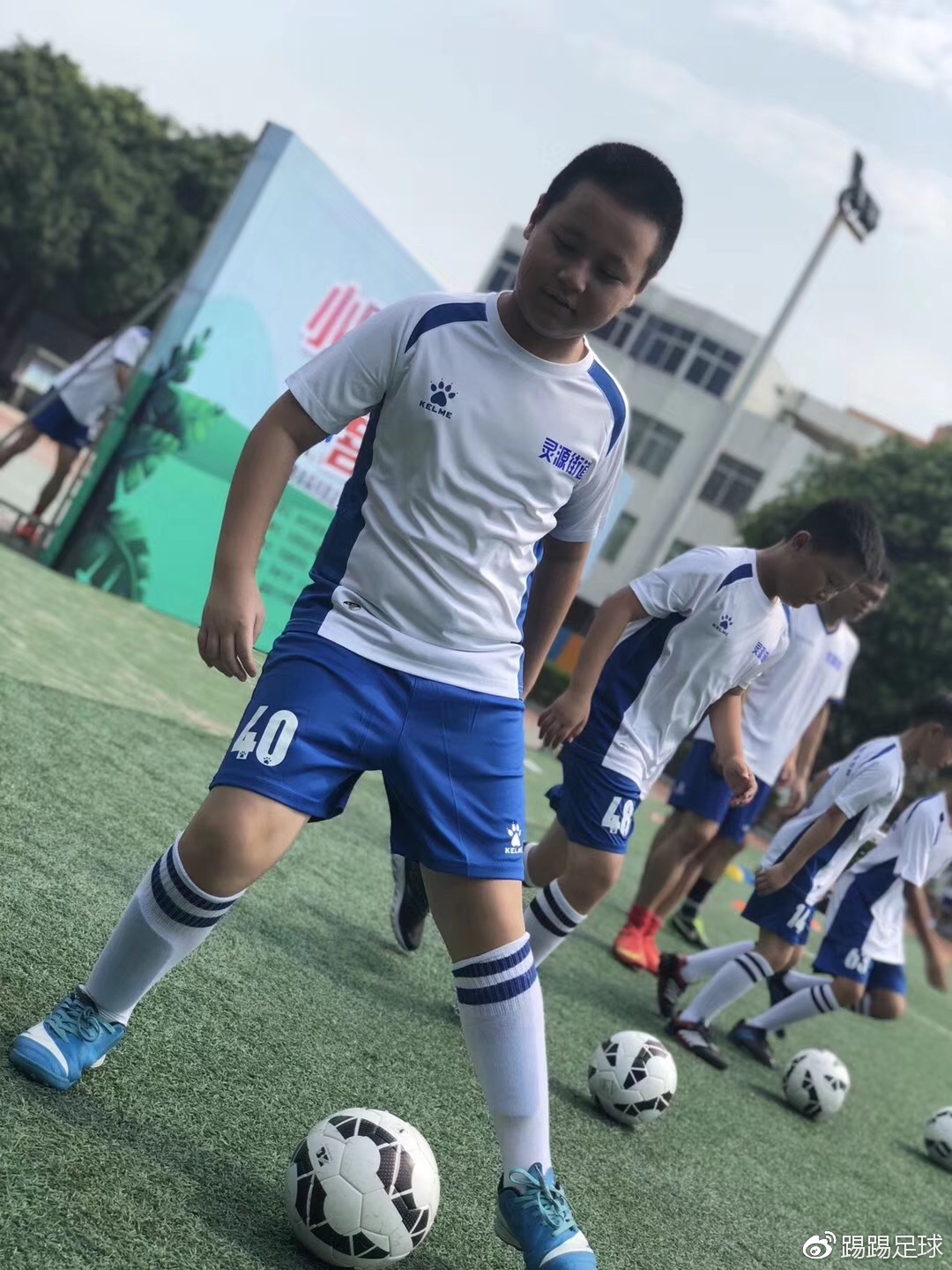 小足球，大梦想，晋江市灵源街道首届校园足球夏令营开营