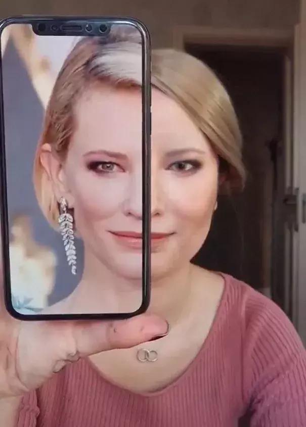 妹子化妆变蒙娜丽莎吸60W粉,《每日邮报》都来报道