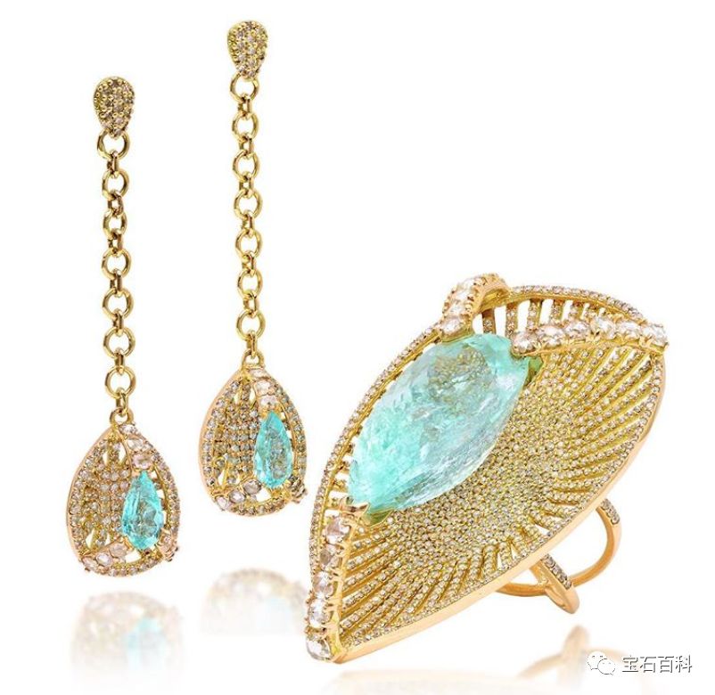 帕拉伊巴碧玺10克拉,帕拉伊巴碧玺猫眼