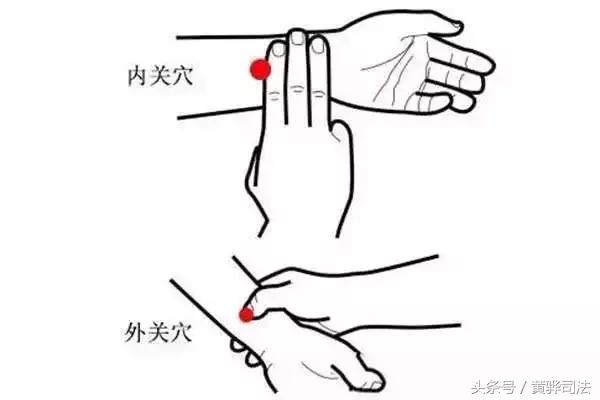 中暑想吐按哪个穴位缓解,中暑心慌怎么缓解