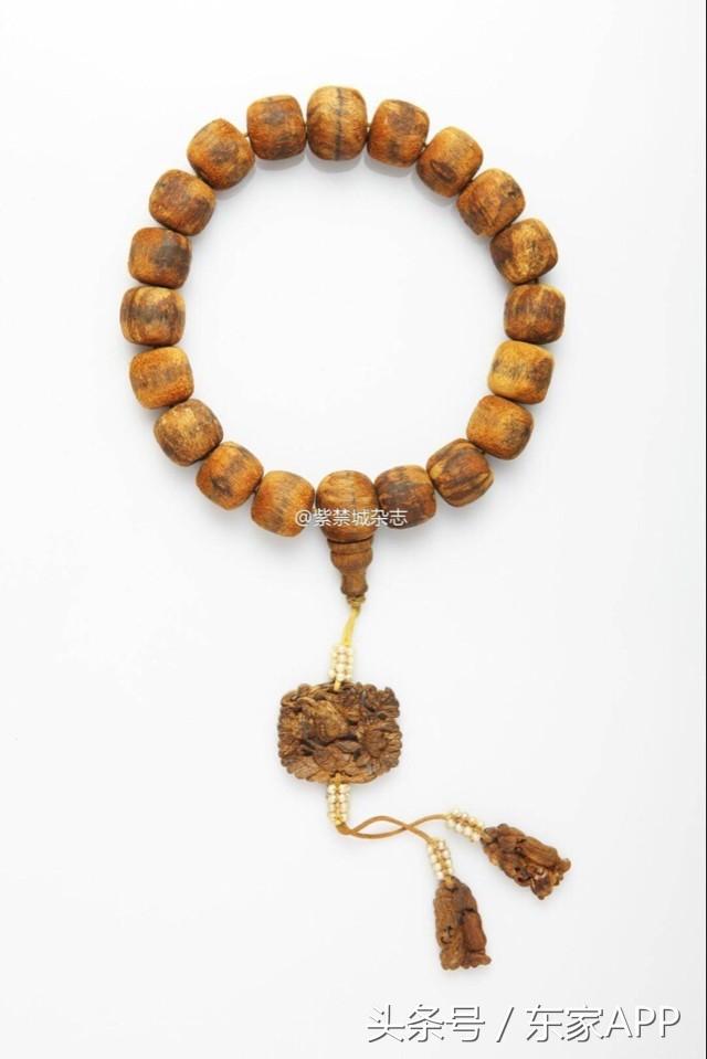 故宫旧藏十八子手串欣赏,清宫十八子手串拍照