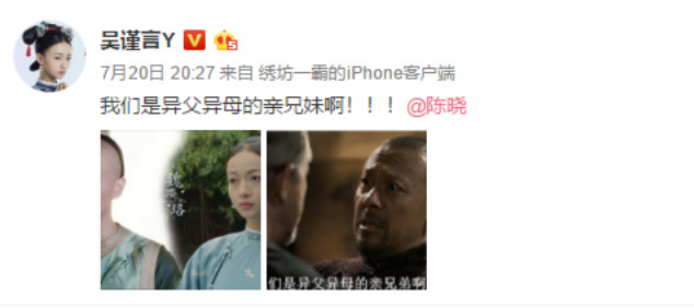 延禧攻略吴谨言为何没有大红大紫,吴谨言兄妹