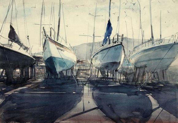 素描基础入门几何体四,最基础的素描绘画