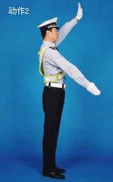 科目一交警手势图解巧记学车必备,科目一交警手势大全的理解和含义