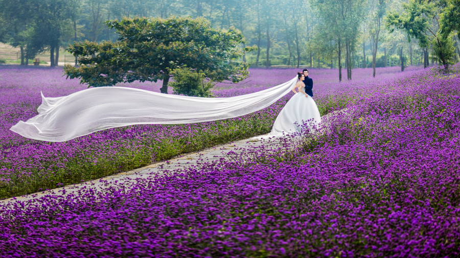 文艺婚纱照应该这样拍,这样的婚纱照酷吗