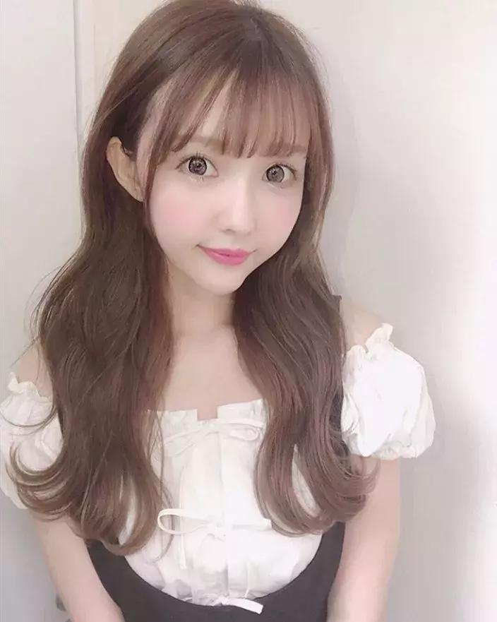 中长发烫发羊毛卷,中长发烫发