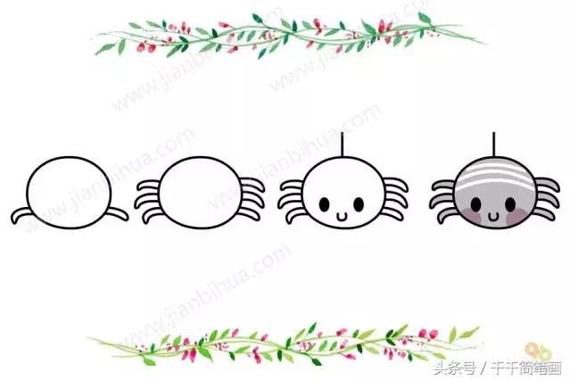 简笔画小动物头像,最简单的简笔画动物头像