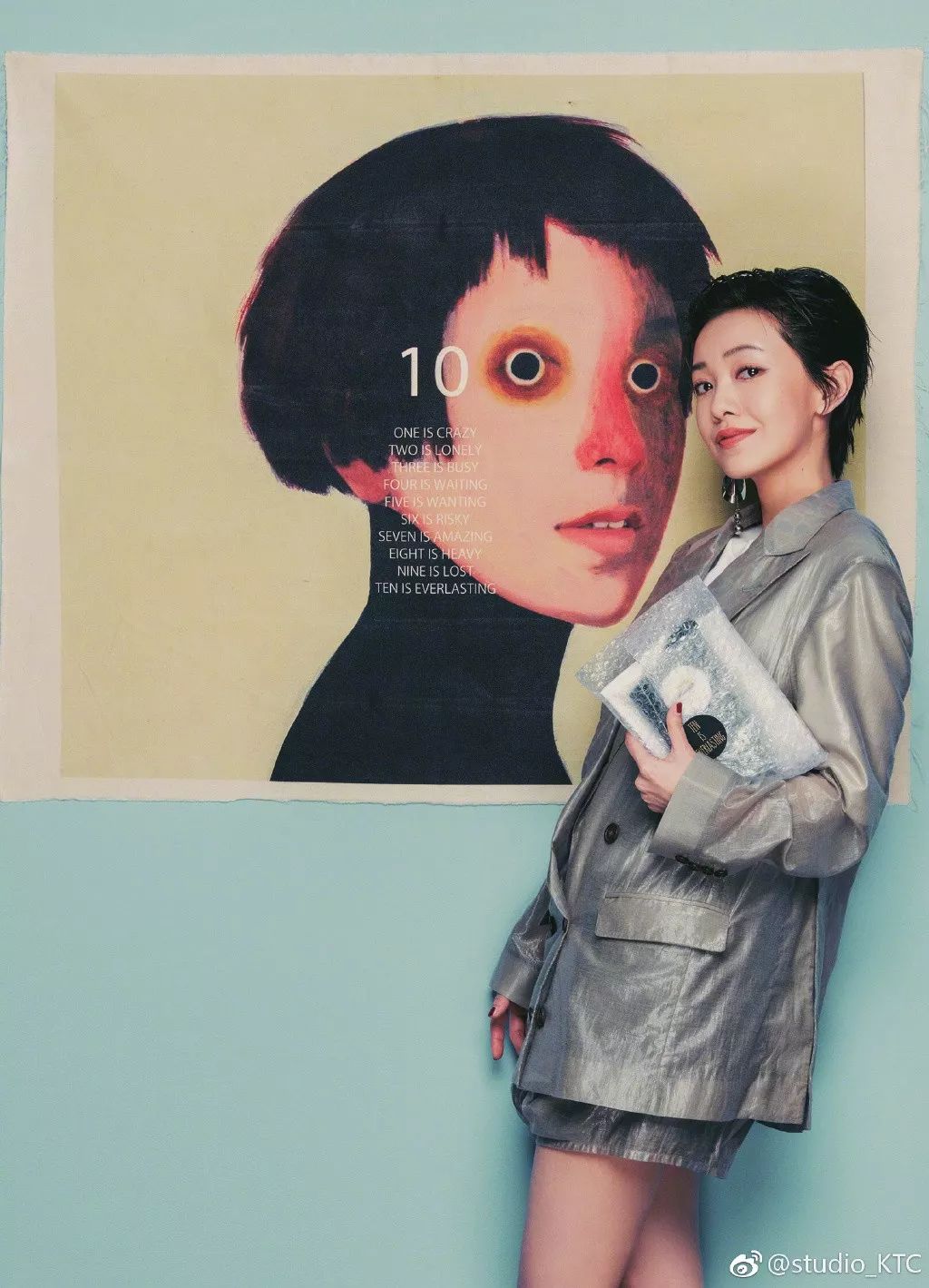 阚清子短发中分两股编发教程,阚清子同款短发发型适合什么脸型