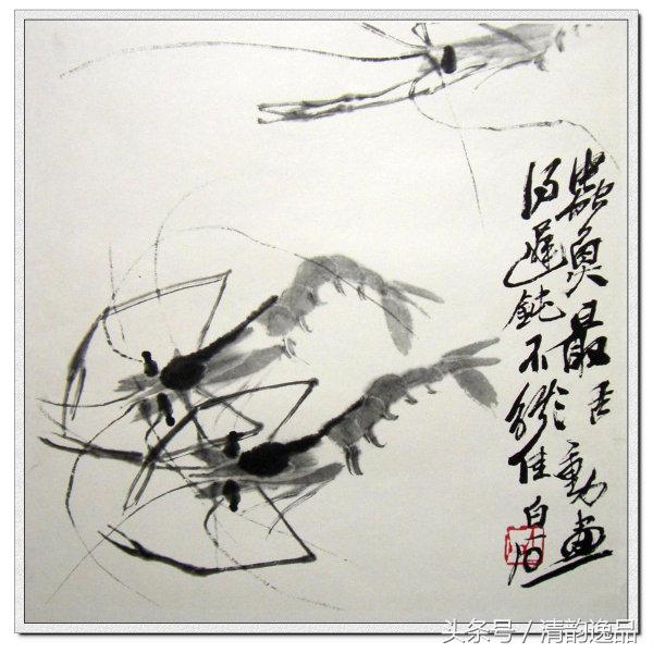 白石老人书画册页,白石精品册页