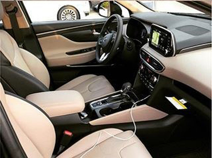 现代胜达原车屏,现代胜达汽车中控图解