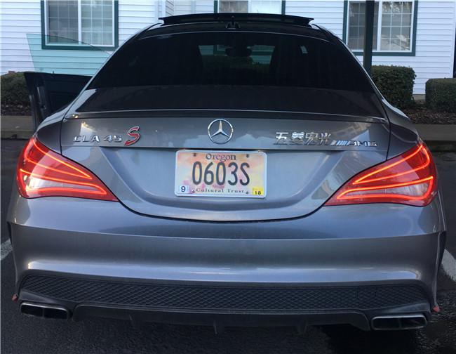 在美国不玩大排量肌肉车，车友将CLA45打造成直线加速利器！