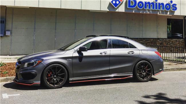 在美国不玩大排量肌肉车，车友将CLA45打造成直线加速利器！