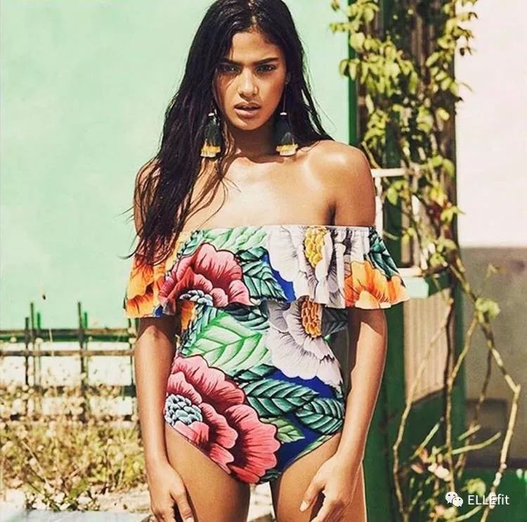 大码显瘦泳衣遮肉减龄,微胖女生宽松泳衣遮小肚子