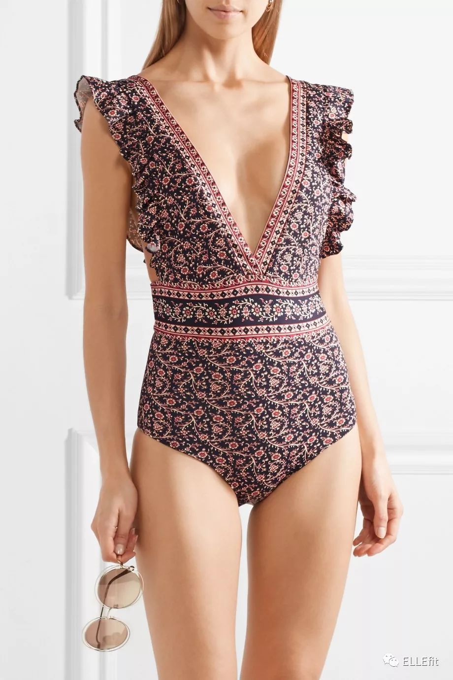 大码显瘦泳衣遮肉减龄,微胖女生宽松泳衣遮小肚子