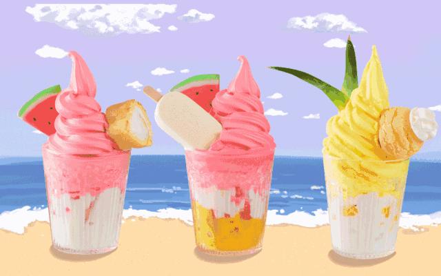 魔都“西瓜冰三明治”鼻祖来长宁开新店啦！粉金主题，颜值担当！