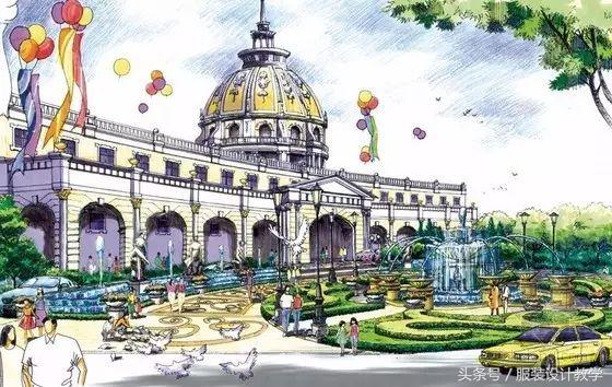 马克笔用笔重要技巧,适合初学者的马克笔教程