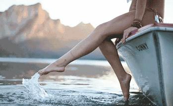 踏浪看海享受阳光沙滩,踏浪大连看海