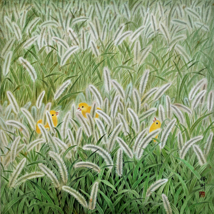 你还记得童年的狗尾草吗,狗尾草小时候